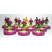 Subbuteo Andrew Table Soccer Bristol City 2017-18 away kit on WSB Professional Bases